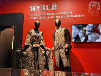 Глава администрации города Сухум Тимур Агрба принял участие в открытии музея в Государственном русском театре драмы им. Фазиля Искандера