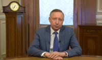 Губернатор Санкт-Петербурга Александр Беглов поздравил Беслана Эшба с Днем города Сухум