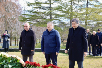Руководство Администрации почтило память президентов Владислава Ардзинба и Сергея Багапш